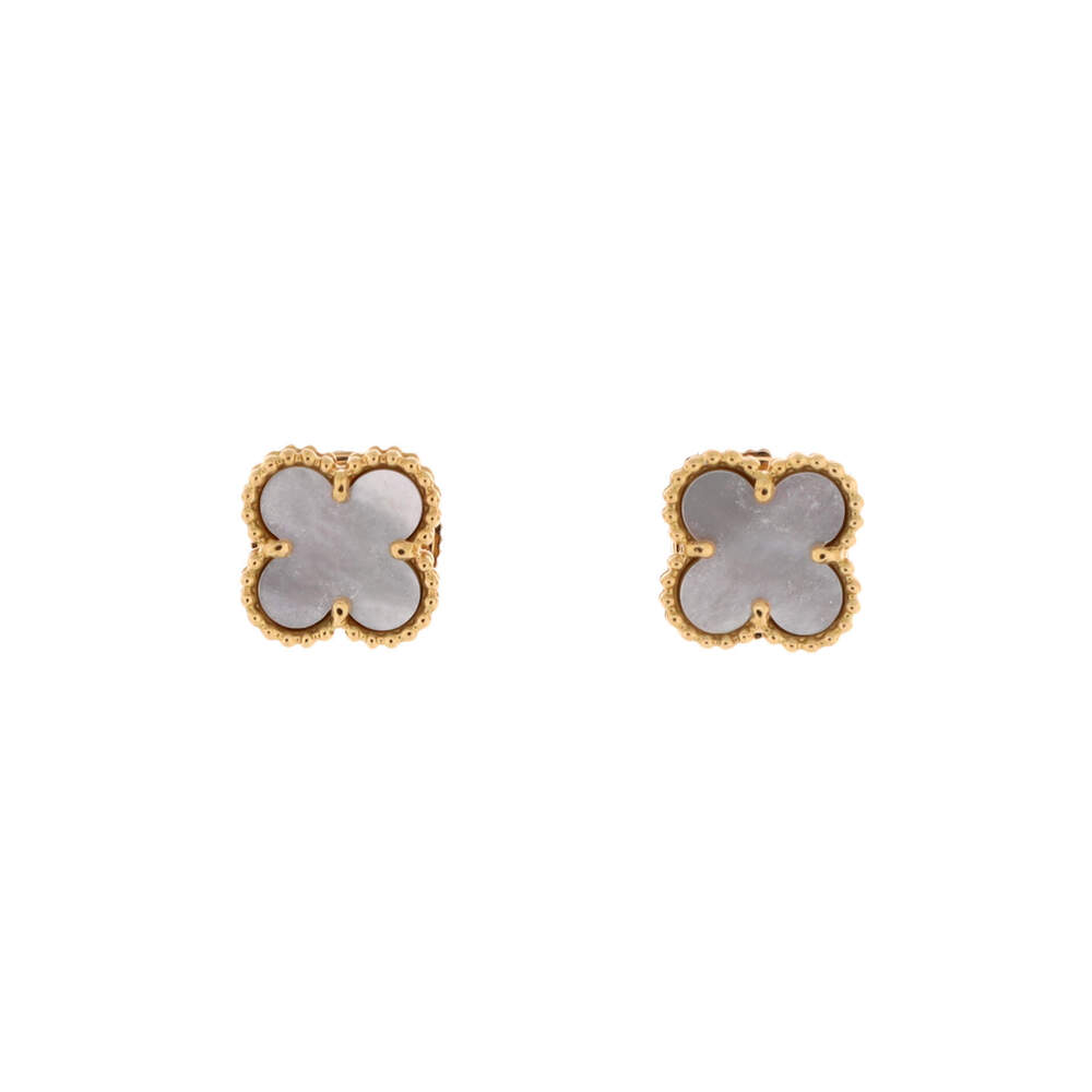 Van Cleef & Arpels Sweet Alhambra Stud Earrings